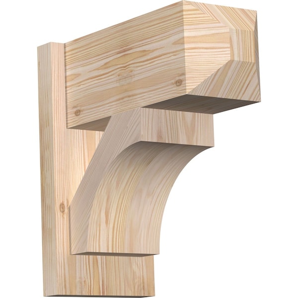 Ekena Millwork Westlake Craftsman Smooth Outlooker, Douglas Fir, 7 1/2"W x 16"D x 16"H OUT08X16X16WTL04SDF - main